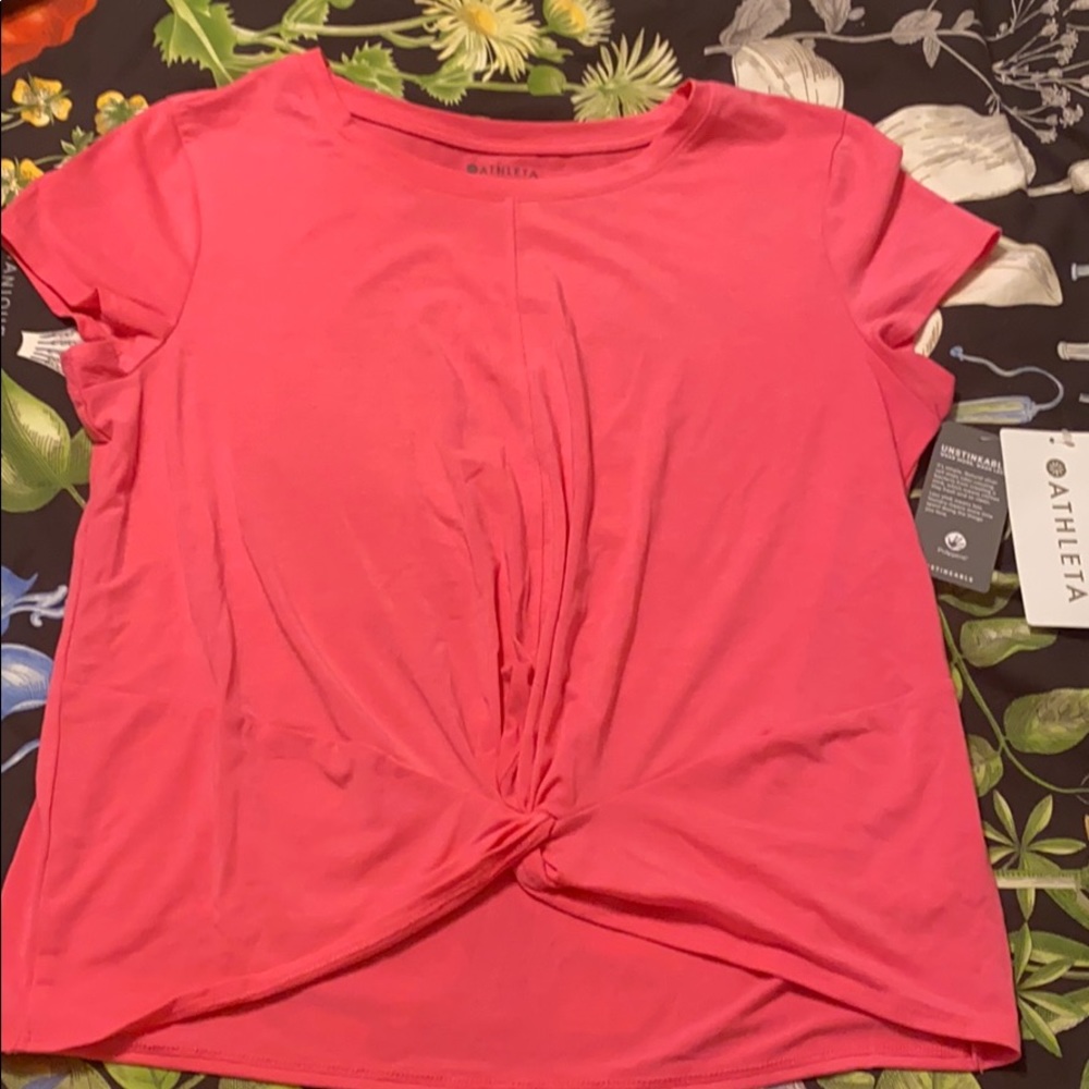 NWT Athleta Essence Twist Tee